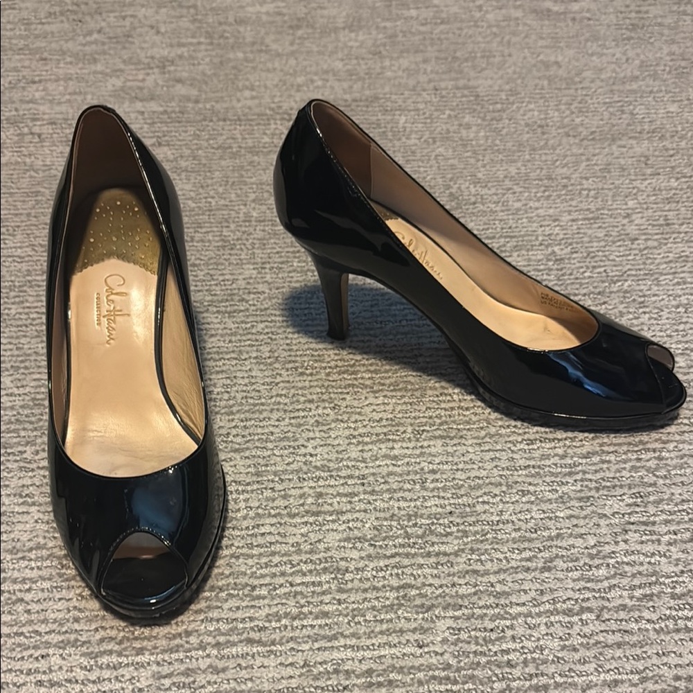 Cole Haan Black Heels Classic Pump Style